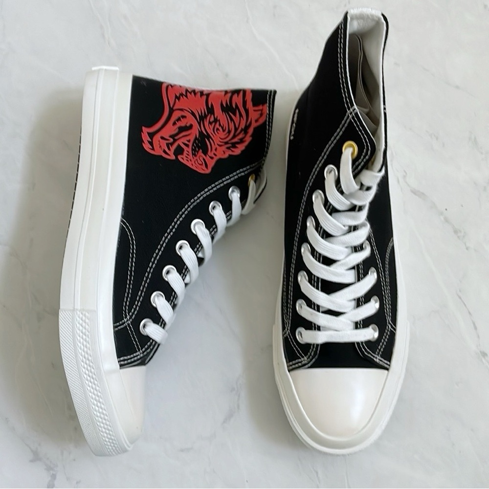 Darc Sport Limited Release High Top Shoes - Black/Red